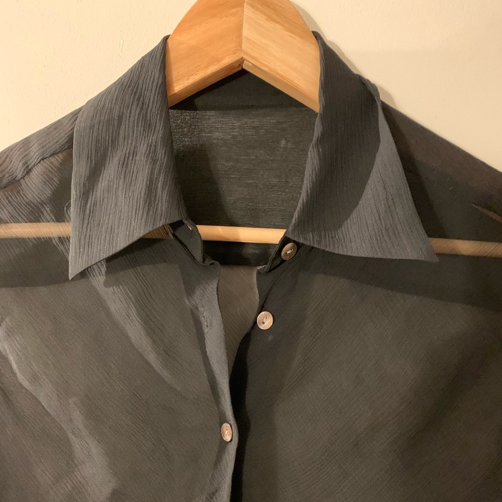 Sheer tunic